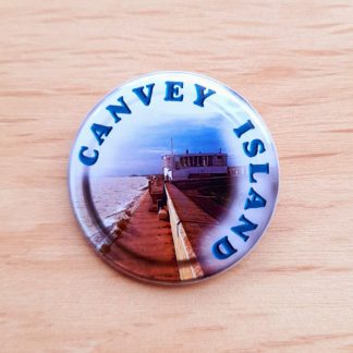 Canvey Island - Beach - Badges and magnets