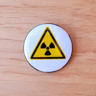 Nuclear hazard sign - Pin Badges and Magnets