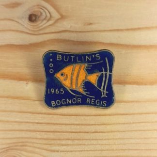 Butlin's Bognor Regis 1965 - Vintage enamel pin badge