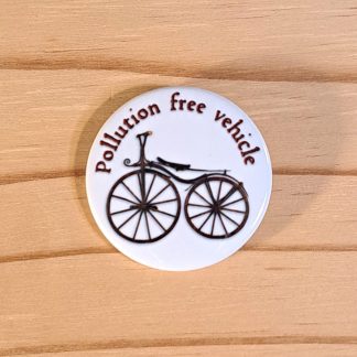 Pollution Free Vehicle - Pin badges