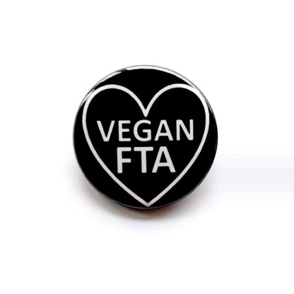 Vegan for the animals - Pin badges and magnets