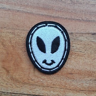 Alien head - Iron-on patch