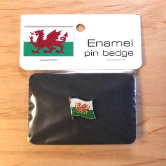 Y Ddraig Goch (The Flag of Wales) - Enamel pin badge