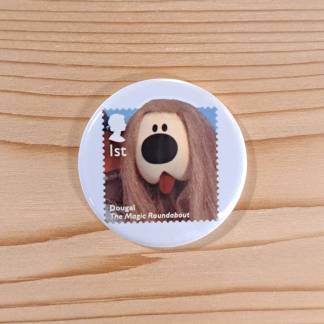 Dougal stamp - The Magic Roundabout - Fridge magnet
