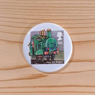 Ivor the Engine stamp - Fridge magnet
