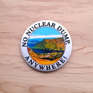 No Nuclear Dump, Anywhere! - Pin Badges