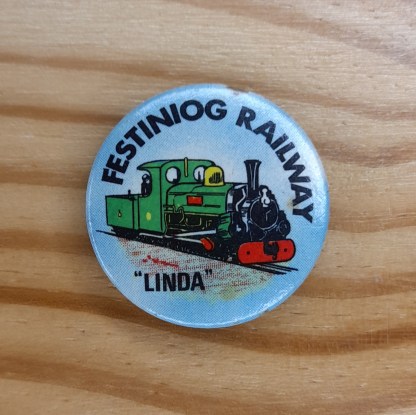 Ffestiniog Railway - Vintage pin badge