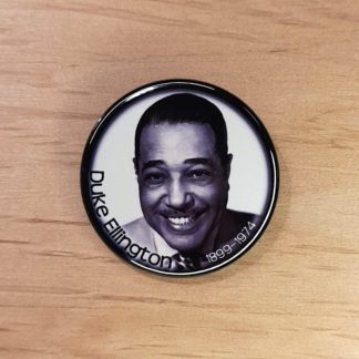 38mm pin badges and magnets featuring Duke Ellington