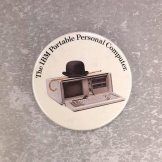 The IBM Portable Personal Computer - Vintage pin Badge