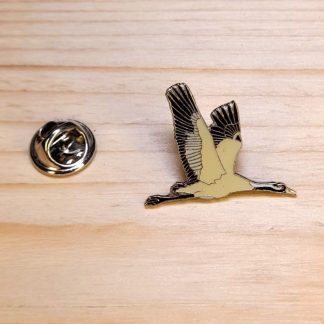 Common Crane - Enamel pin badge