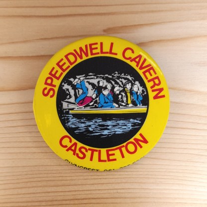 Speedwell Cavern (Castletown) - Vintage pin badge