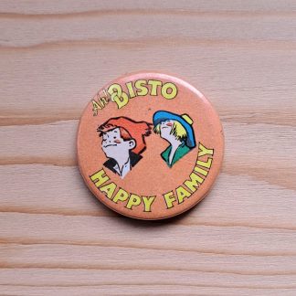 Oh! Bisto Happy Family - Vintage pin badge