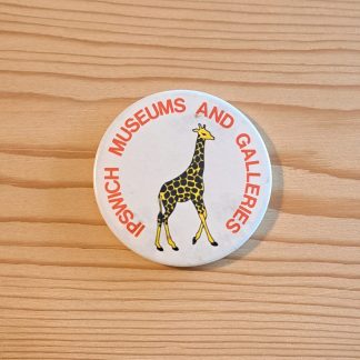 Ipswich Museum and Galleries - Vintage pin badge