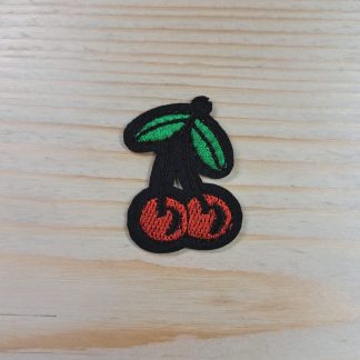 Pair of cherries - Small iron on patch