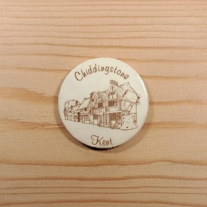 Chiddingstone - Vintage pin badge