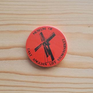 Museum Of East Anglian Life - Windmill - Vintage pin badge