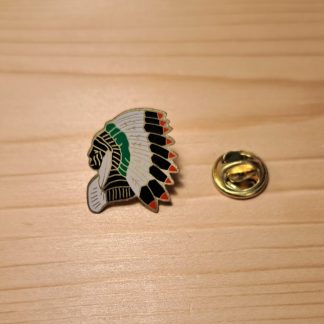 Native American headdress - Enamel pin badge