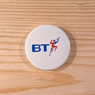 British Telecom - Piper logo - Vintage badge