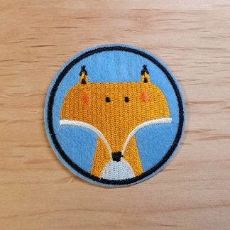 Cool Fox - Iron on patch