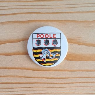 Poole - Coat of Arms - Vintage pin badge