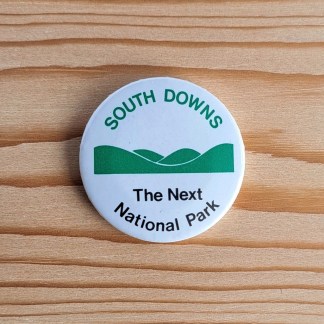 South Downs - The next national park - Pin badge