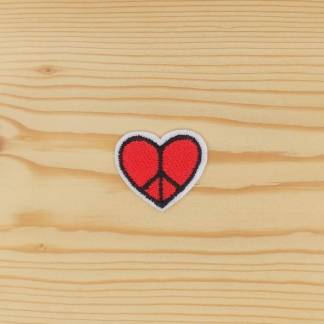 Peace heart - Iron-on patch