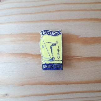 Butlins - Brighton 1960 - Vintage enamel pin badge