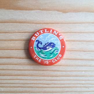 Butlins - The '15' Club - Vintage enamel pin badge