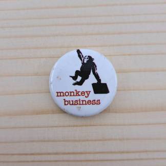 Monkey business - Pin badge