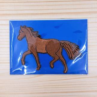 Brown Horse - Iron on patch