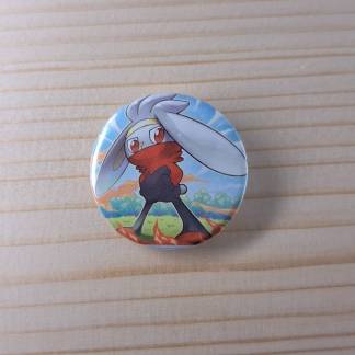 Pokémon Raboot - Pin badge