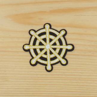 Ships Wheel - Helm - Iron-on patch